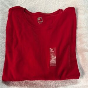 Red Crew Neck T-Shirt
